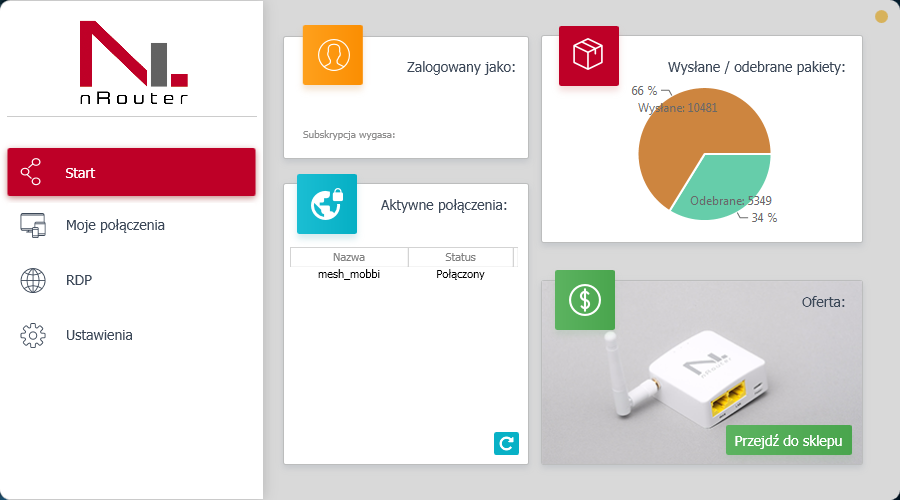 Pulpit zdalny przez VPN